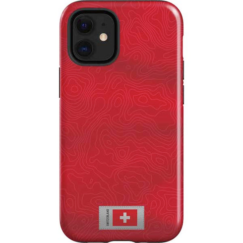 Switzerland Soccer Flag iPhone 12 Mini Impact Case